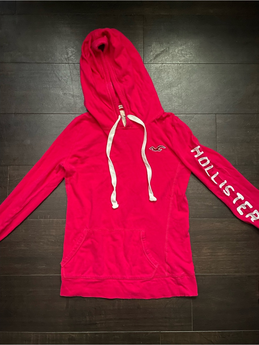 Vintage Y2k Hollister Hoodie Pink